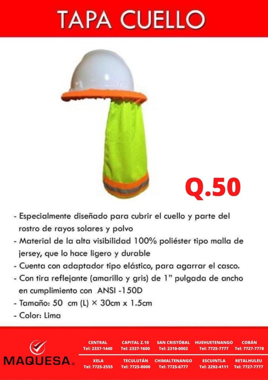 Tapacuellos con Reflectivo – Protección y Visibilidad