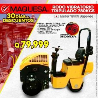 RODO VIBRATORIO DE 780 KGS
