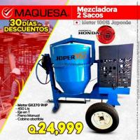Mezcladora Joper 2 Sacos Motor HONDA 9Hp