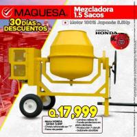 MEZCLADORAS JF 1.5 SACOS MOTOR HONDA 5.5 HP JAPONES 
