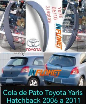 Cola de Pato TOYOTA YARIS Hatchback Plana 2006 a 2011 NUEVAS 