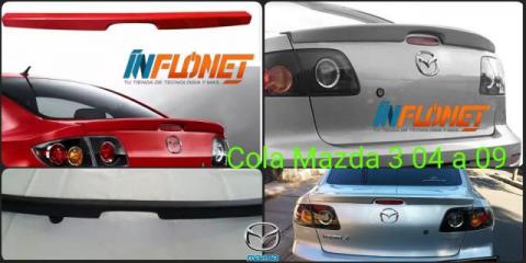 Cola de Pato Plana MAZDA 3 2004 al 2009 Sedan