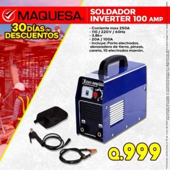 Soldador inverter 100 AMP