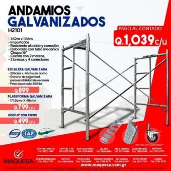 ANDAMIOS GALVANIZADOS