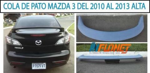Cola de Pato Alta MAZDA 3 2010 al 2013 Sedan HM-MZD003