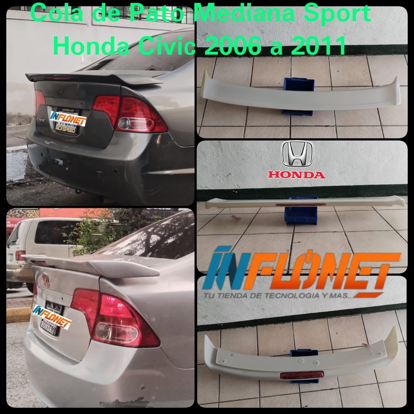 Cola de Pato Plana HONDA CIVIC 2006 al 2011 Sedan 80012