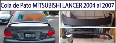 Cola de Pato Alta MITSUBISHI LANCER 2002 al 2007 Sedan Con Luz