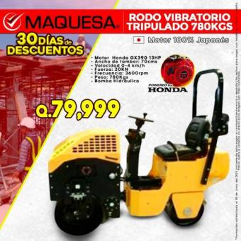 RODO VIBRATORIO TRIPULADO 780KGS