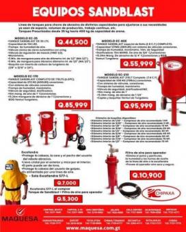 EQUIPO DE SANDBLAST 