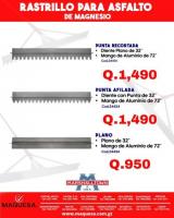 RASTRILLOS PARA ASFALTO