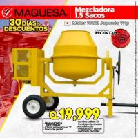 MEZCLADORA JF 1.5 SACOS 400 LTS 