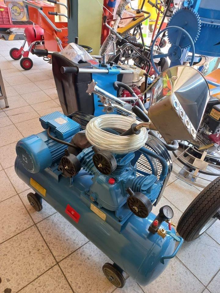 ¡COMPRESOR Y LANZADOR DE MORTERO-CONCRETO! • 