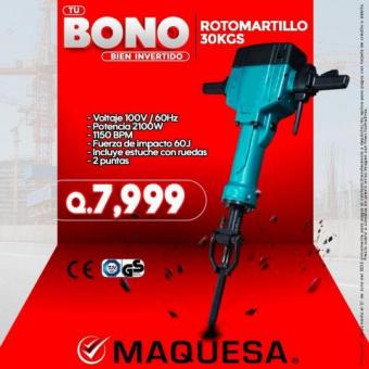 Rotomartillo de 30 KGS