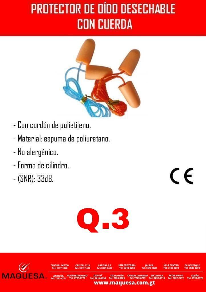 PROTECTOR DE DÍDO DESECHABLE CON CUERDA
