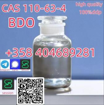 CAS 110-63-4 BDO Liquid 1,4-Butanediol 1 4 BDO Warehouse Supply For Excellent Solvent   