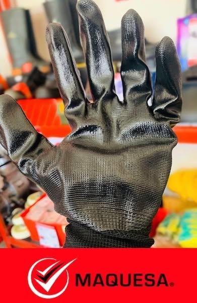 GUANTES DE NITRILO NEGROS