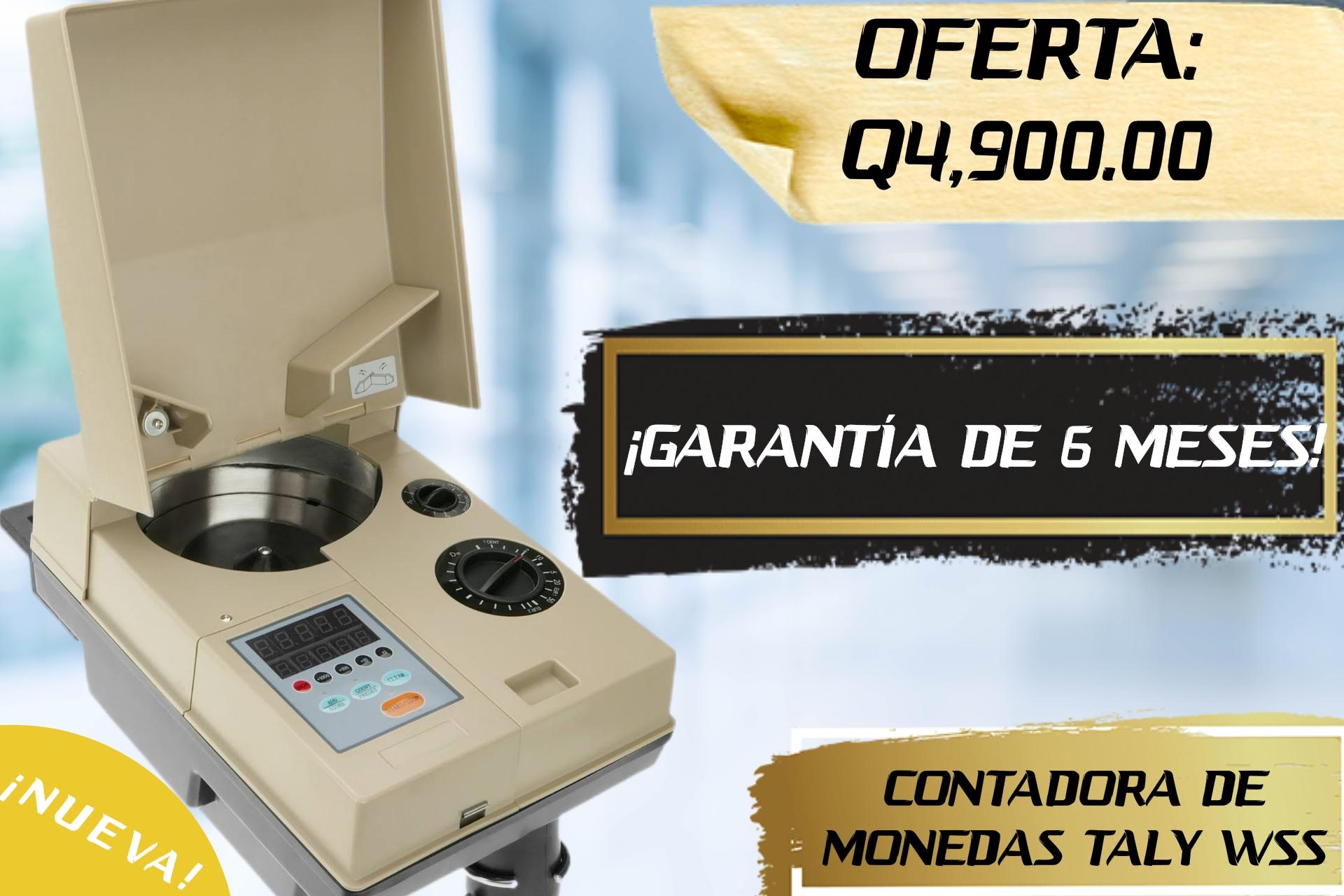 CONTADORA DE MONEDAS 