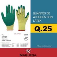 GUANTES DE LANA CON LATEX 