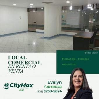 Local Comercial/ Oficina en Venta en zona 10