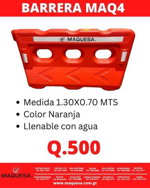 BARRERA PLÁSTICA MAQ4