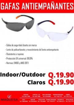  ¡ GAFAS ANTIEMPAÑANTES !