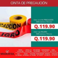 ¡CINTA DE PRECAUCION Y PELIGRO! 