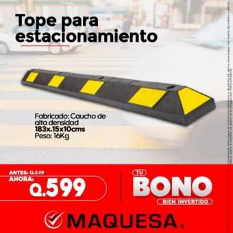  TOPE PARA ESTACIONAMIENTO (LARGO)