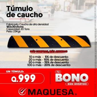  TÚMULO DE CAUCHO 