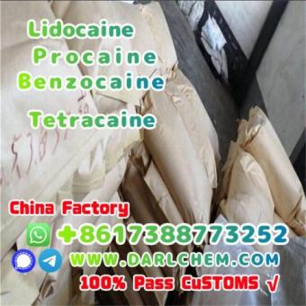 Lidocaine Benzocaine Procaine raw Powder 137-58-6 Factory Direct