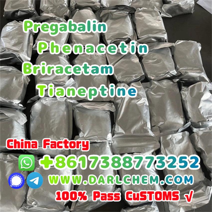 pregabalin Briracetam Tianeptine raw Powder 148553-50-8 Low price