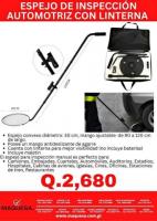 ESPEJO DE INSPECCION AUTOMOTRIZ CON LINTERNA