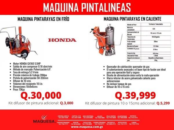 MÁQUINA PINTARAYAS EN CALIENTE 