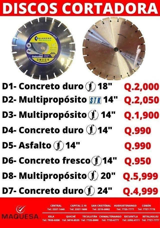 ⚙️DISCOS PARA CORTADORA⚙️ 