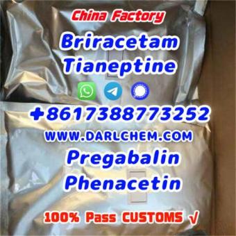 pregabalin Brivaracetam Tianeptine raw crystal powder crystal 148553-50-8 Best Price