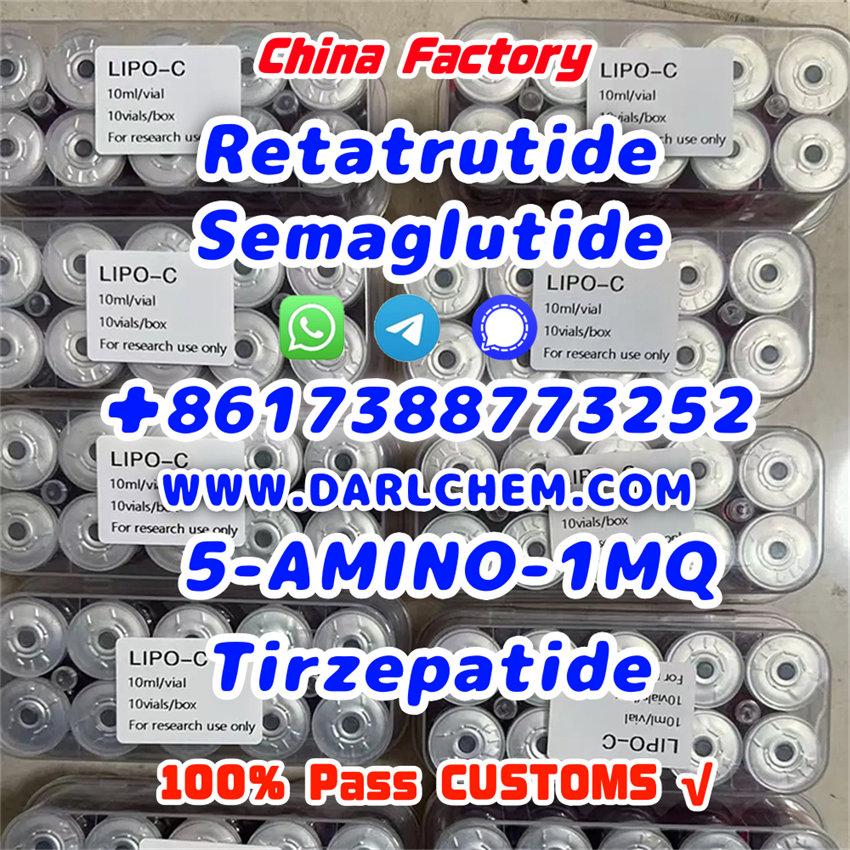 Semaglutide 5-AMINO-1MQ Retatrutide 910463-68-2  99.9% Stronger