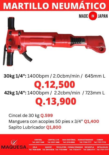 MARTILLO NEUMÁTICO 
