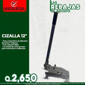 CIZALLA PARA CORTAR HIERRO 12