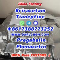 pregabalin Brivaracetam Tianeptine raw crystal powder 148553-50-8 Low price