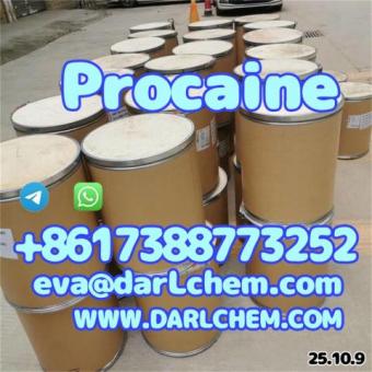 China GMP Factory Supply Procaine crystals Powder 59-46-1
