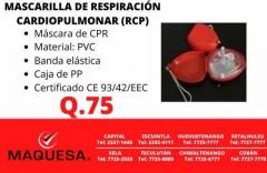 MASCARILLA RCP CERTIFICADA EN MAQUESA