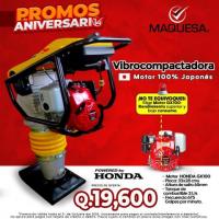 VIBROCOMPACTADORA HONDA GX100 MOTOR HONDA EN MAQUESA 