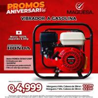 VIBRADOR DE CONCRETO A GASOLINA MOTOR HONDA OFERTA 