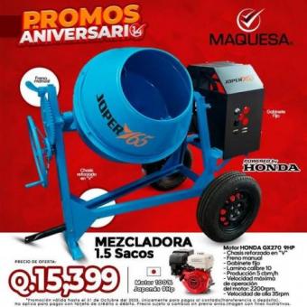 MEZCLADORAS JOPER 1.5 SACOS 