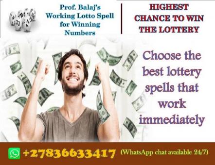 The Secret to Lottery Spells That Work Fast to Increase Your Chances of Winning +27836633417