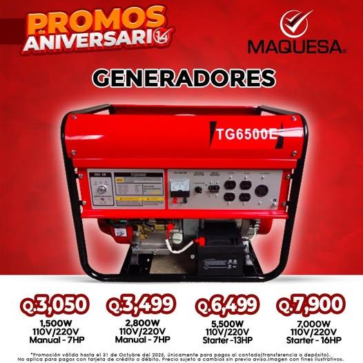 GENERADORES ELÉCTRICOS JF