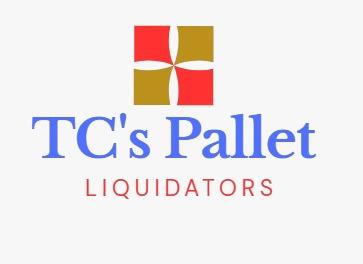 pallets with merchandise for sale