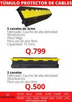 TUMULO PROTECTOR DE CABLES EN MAQUESA HUEHUE 