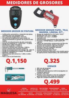 Medidor de Grosores