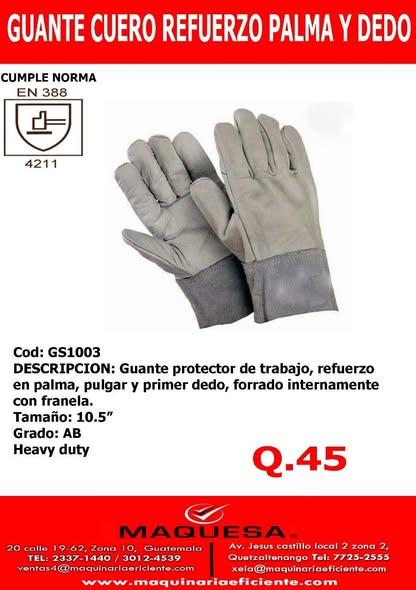 GUANTES DE CUERO GS1003