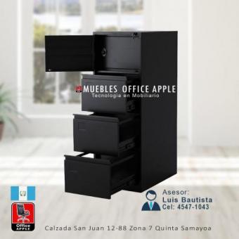 ARCHIVO CON 3 GAVETAS + CAJA DE SEGURIDAD